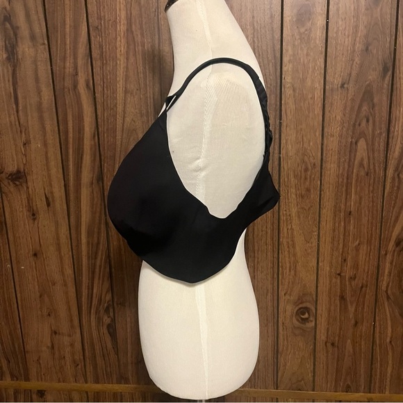 Knix Black High Support Ladder Strap Catalyst Padded Wireless Sport Bra Size 8+ - Picture 2 of 9